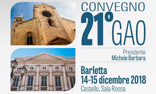 21° COVEGNO GAO | 14- 15 Dicembre 2018