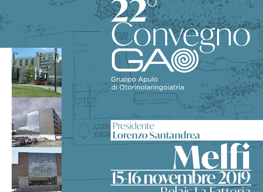 22° Convegno GAO | 15 – 16 Novembre 2019